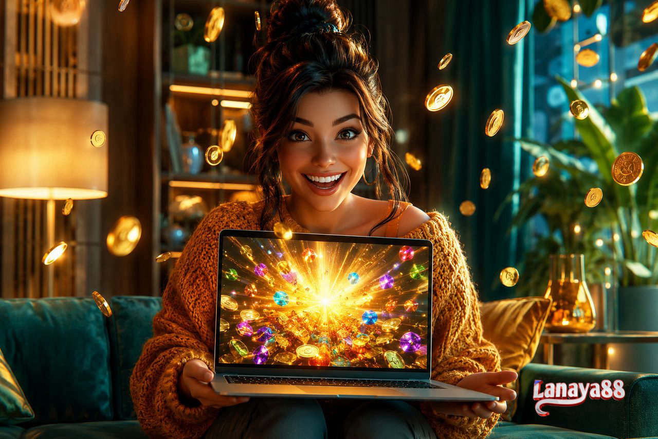 lanaya88 casino online uang asli LANAYA88 - meja kasino kartu dan chips berkilau